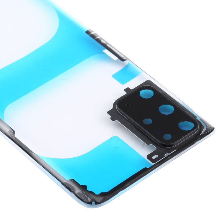 For Samsung Galaxy S20+ SM-G985 SM-G985F SM-G985F/DS Glass Transparent Battery Back Cover (Transparent)