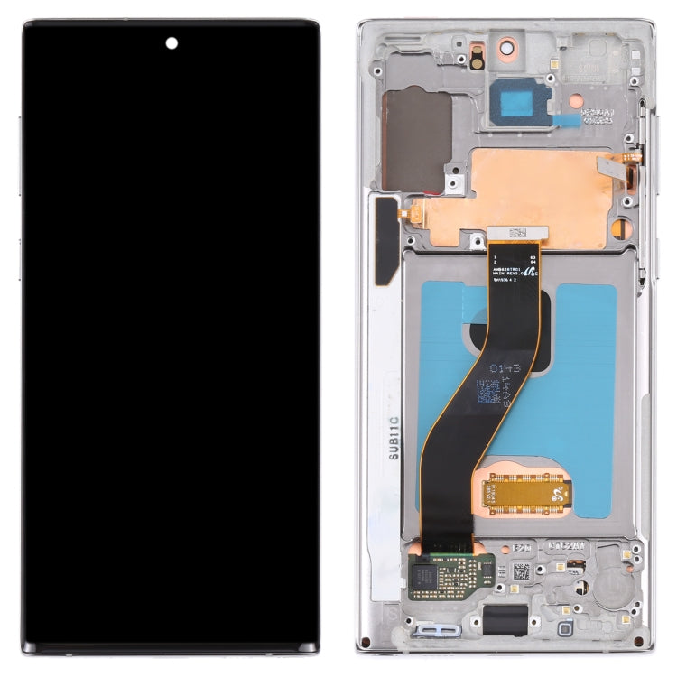 Original LCD Screen for Samsung Galaxy Note10 4G/Note10 5G SM-N971/N970 Digitizer Full Assembly With Frame