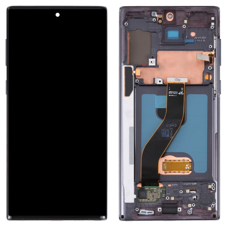 Original LCD Screen for Samsung Galaxy Note10 4G/Note10 5G SM-N971/N970 Digitizer Full Assembly With Frame