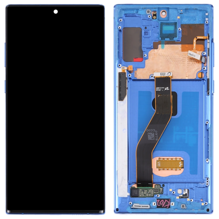 Original LCD Screen for Samsung Galaxy Note10+ 4G/Note10+ 5G SM-N976/N975 Digitizer Full Assembly With Frame
