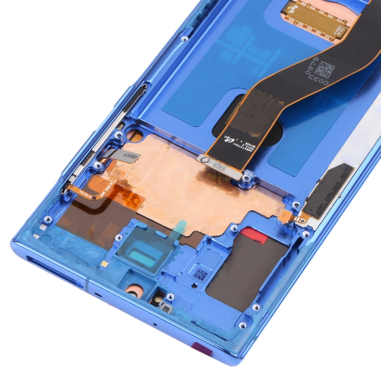 Original LCD Screen for Samsung Galaxy Note10+ 4G/Note10+ 5G SM-N976/N975 Digitizer Full Assembly With Frame