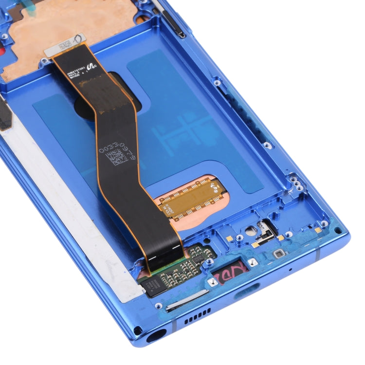 Original LCD Screen for Samsung Galaxy Note10+ 4G/Note10+ 5G SM-N976/N975 Digitizer Full Assembly With Frame