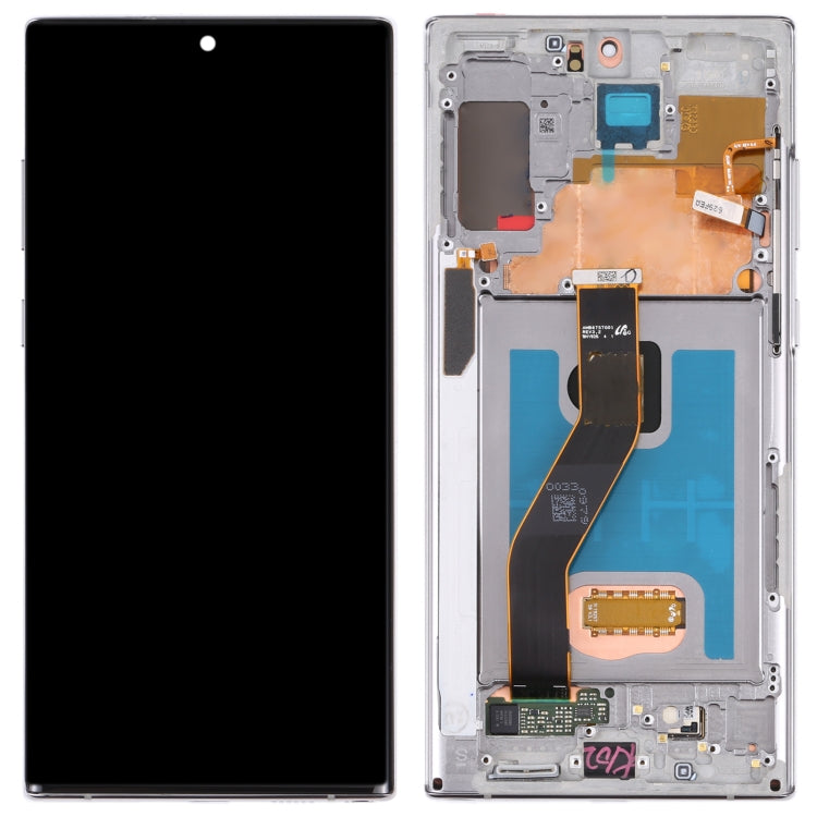 Original LCD Screen for Samsung Galaxy Note10+ 4G/Note10+ 5G SM-N976/N975 Digitizer Full Assembly With Frame