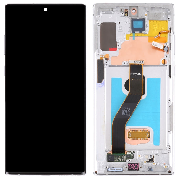 Original LCD Screen for Samsung Galaxy Note10+ 4G/Note10+ 5G SM-N976/N975 Digitizer Full Assembly With Frame