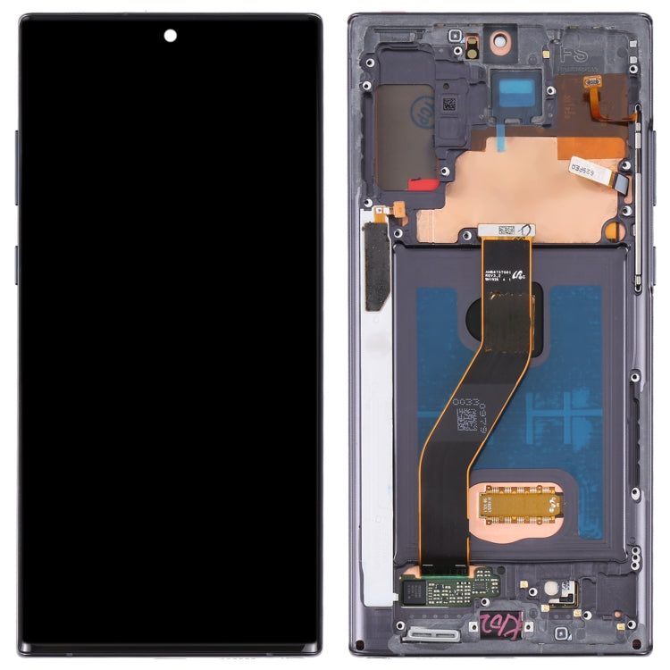 Original LCD Screen for Samsung Galaxy Note10+ 4G/Note10+ 5G SM-N976/N975 Digitizer Full Assembly With Frame