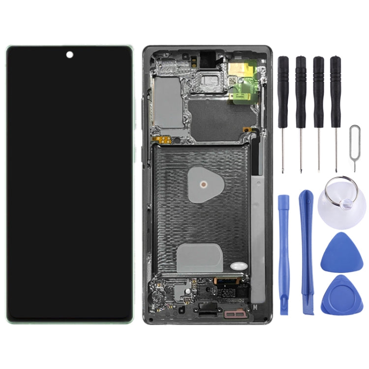 Original LCD Screen for Samsung Galaxy Note20 4G SM-N980 Digitizer Full Assembly With Frame