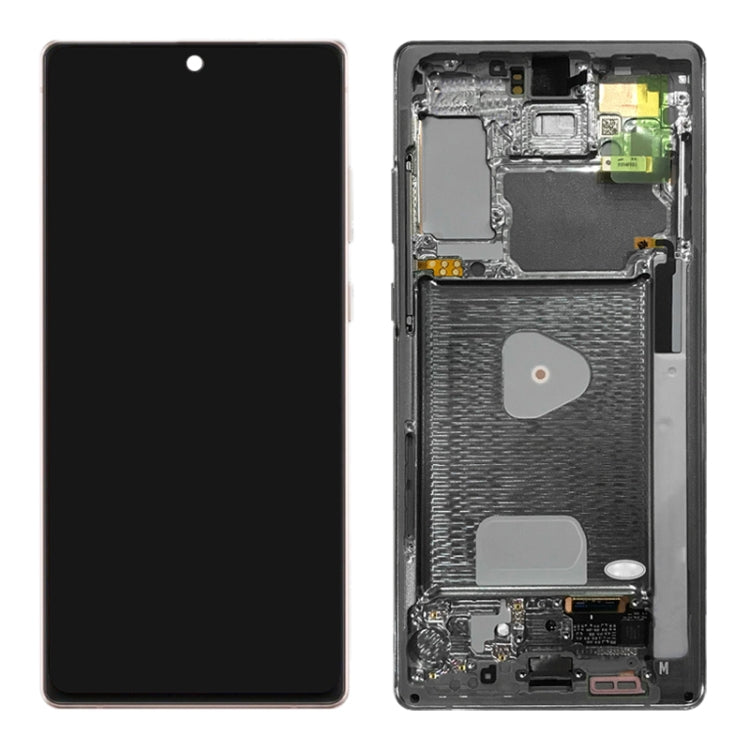 Original LCD Screen for Samsung Galaxy Note20 4G SM-N980 Digitizer Full Assembly With Frame