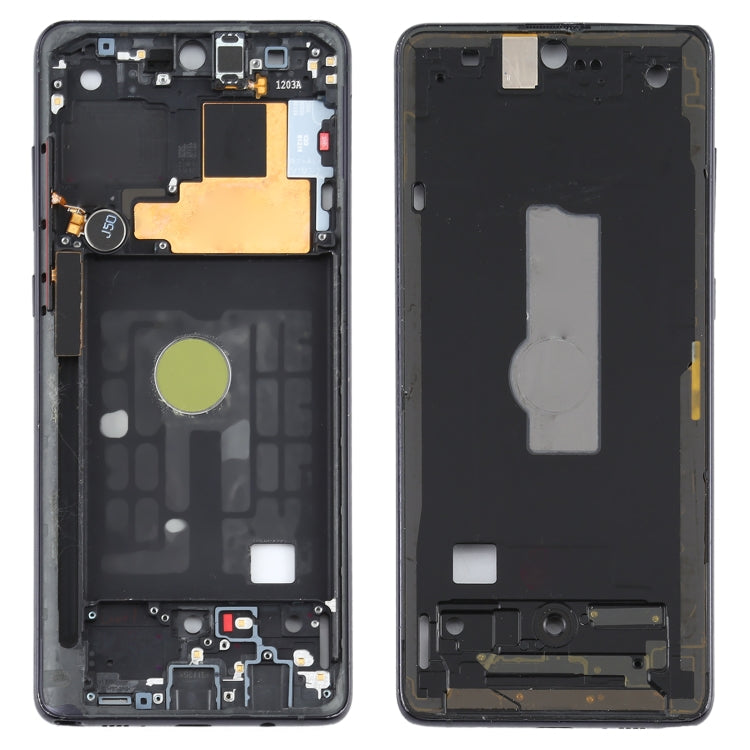 For Samsung Galaxy Note 10 Lite SM-N770F  Middle Frame Bezel Plate (Black)