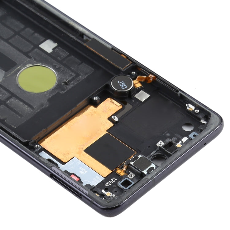 For Samsung Galaxy Note 10 Lite SM-N770F  Middle Frame Bezel Plate (Black)