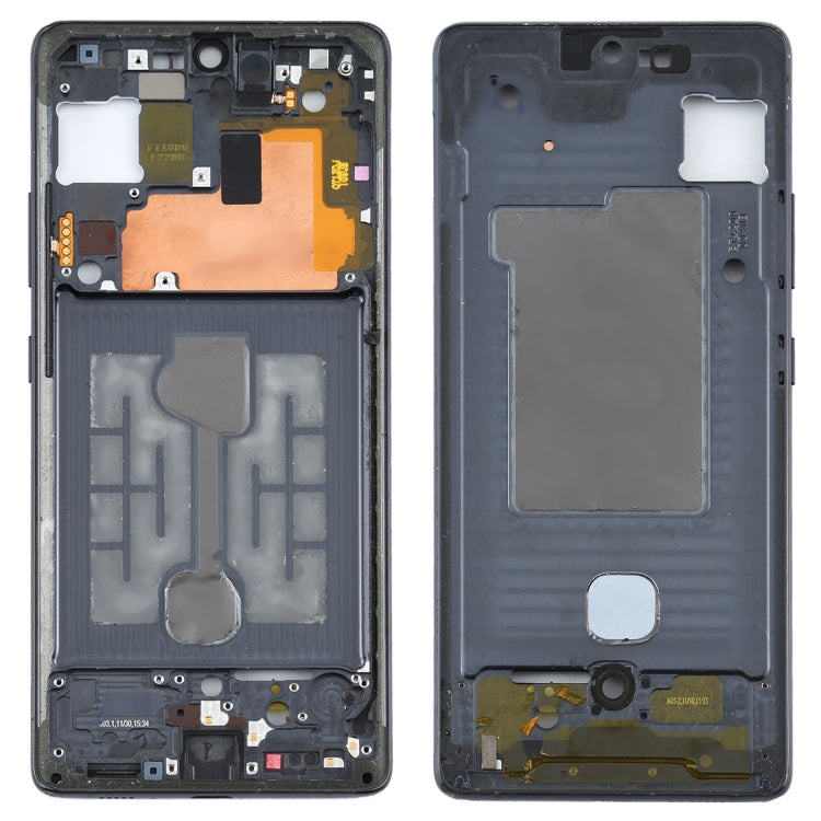 For Samsung Galaxy S10 Lite SM-G770F  Middle Frame Bezel Plate (Black)