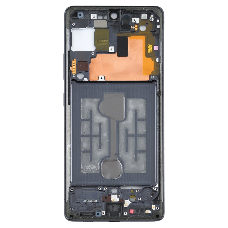 For Samsung Galaxy S10 Lite SM-G770F  Middle Frame Bezel Plate (Black)