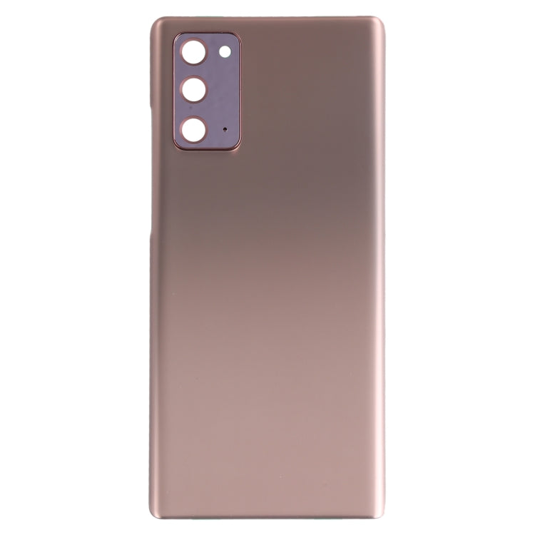 For Samsung Galaxy Note20 Battery Back Cover with Camera Lens Cover