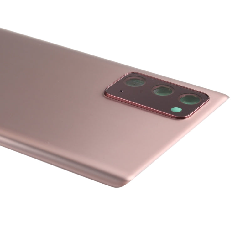 For Samsung Galaxy Note20 Battery Back Cover with Camera Lens Cover