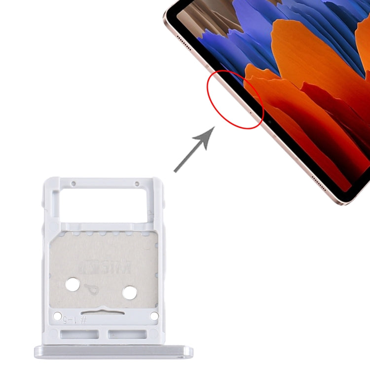 For Samsung Galaxy Tab S7 SM-T870/T875 SIM Card Tray + Micro SD Card Tray