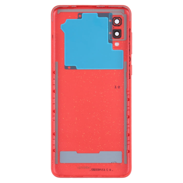 For Samsung Galaxy A02 Battery Back Cover with Camera Lens Cover