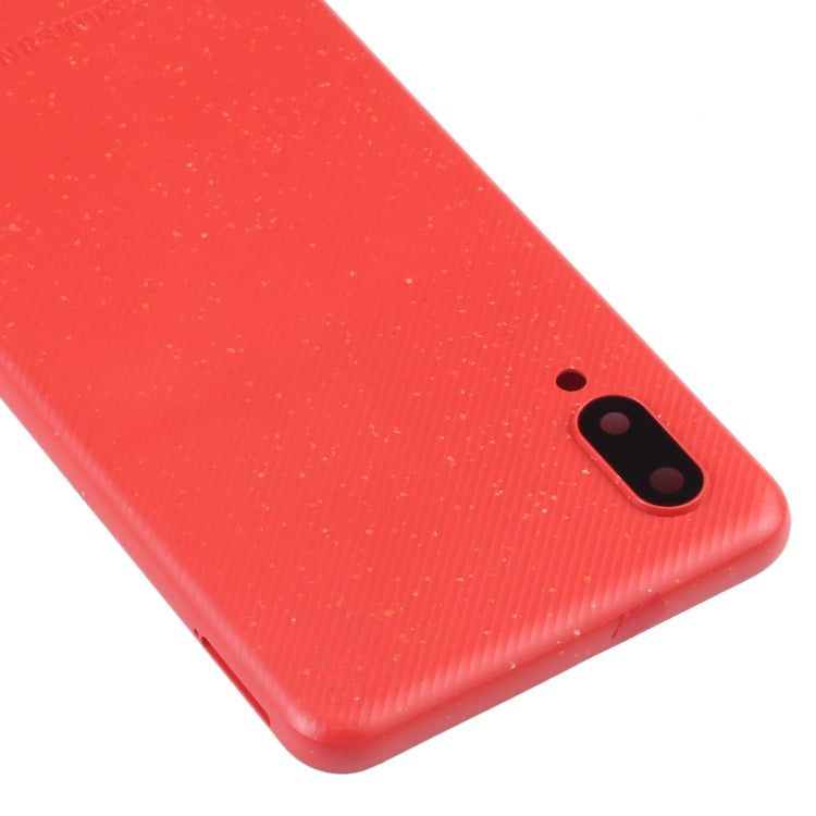 For Samsung Galaxy A02 Battery Back Cover with Camera Lens Cover