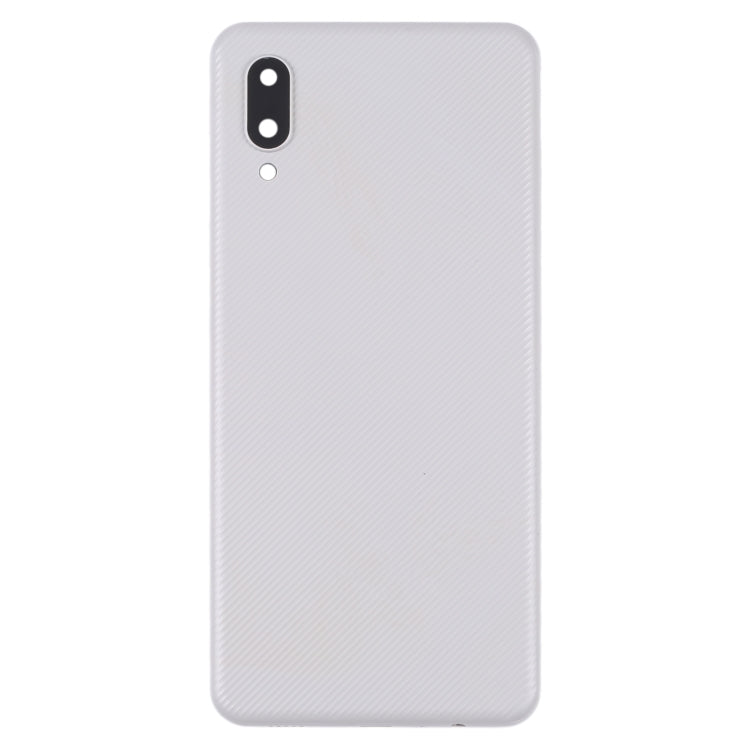 For Samsung Galaxy A02 Battery Back Cover with Camera Lens Cover