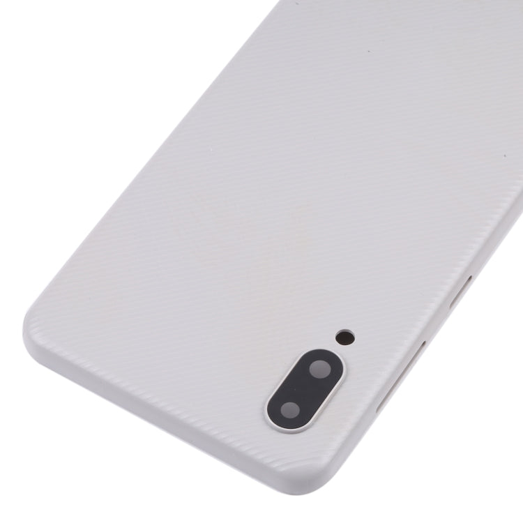 For Samsung Galaxy A02 Battery Back Cover with Camera Lens Cover