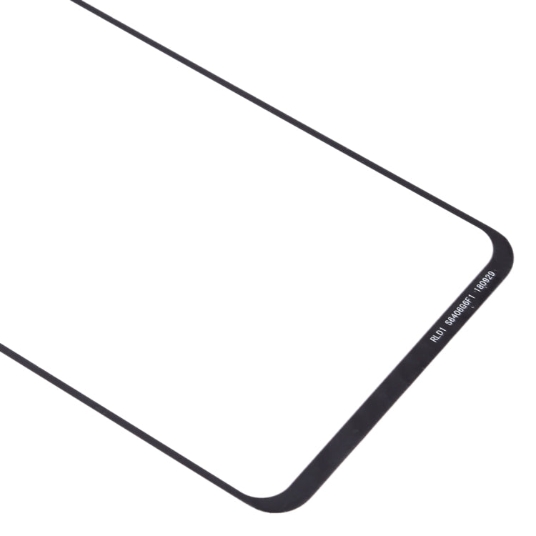 For Samsung Galaxy A8s / Galaxy A9 Pro 2019 10pcs Front Screen Outer Glass Lens (Black)