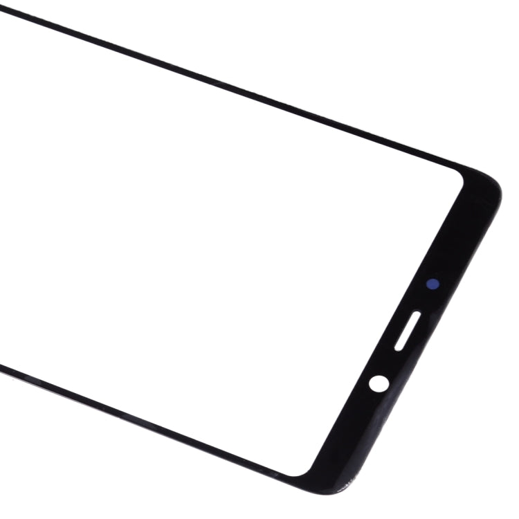 For Samsung Galaxy A9 (2018) / A9s 10pcs Front Screen Outer Glass Lens (Black)