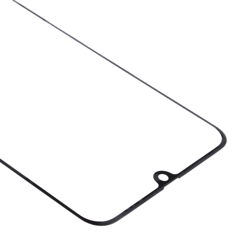 For Samsung Galaxy A50 / A30 / M30 / A4S 10pcs Front Screen Outer Glass Lens (Black)
