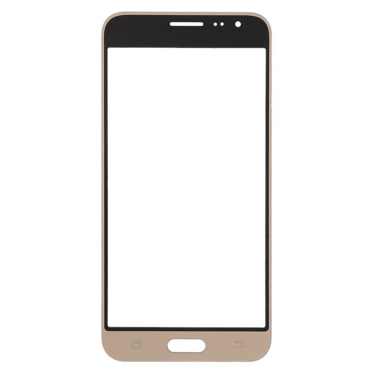 For Samsung Galaxy J3 (2016) / J320FN / J320F / J320G / J320M / J320A / J320V / J320P 10pcs Front Screen Outer Glass Lens