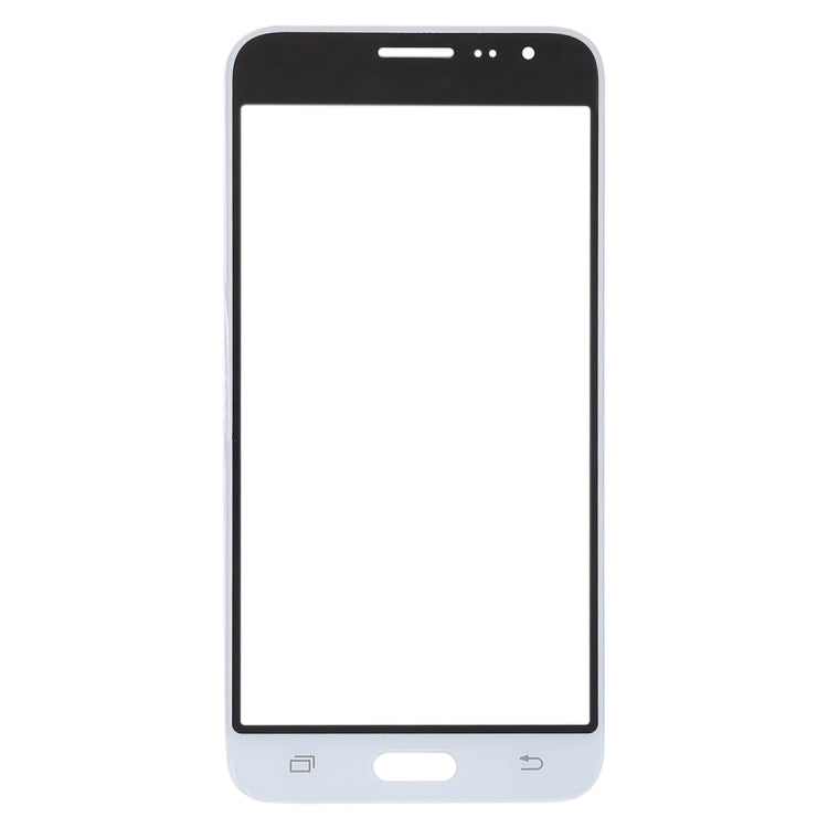 For Samsung Galaxy J3 (2016) / J320FN / J320F / J320G / J320M / J320A / J320V / J320P 10pcs Front Screen Outer Glass Lens