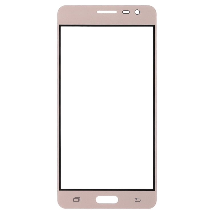 For Samsung Galaxy J3 Pro / J3110 10pcs Front Screen Outer Glass Lens
