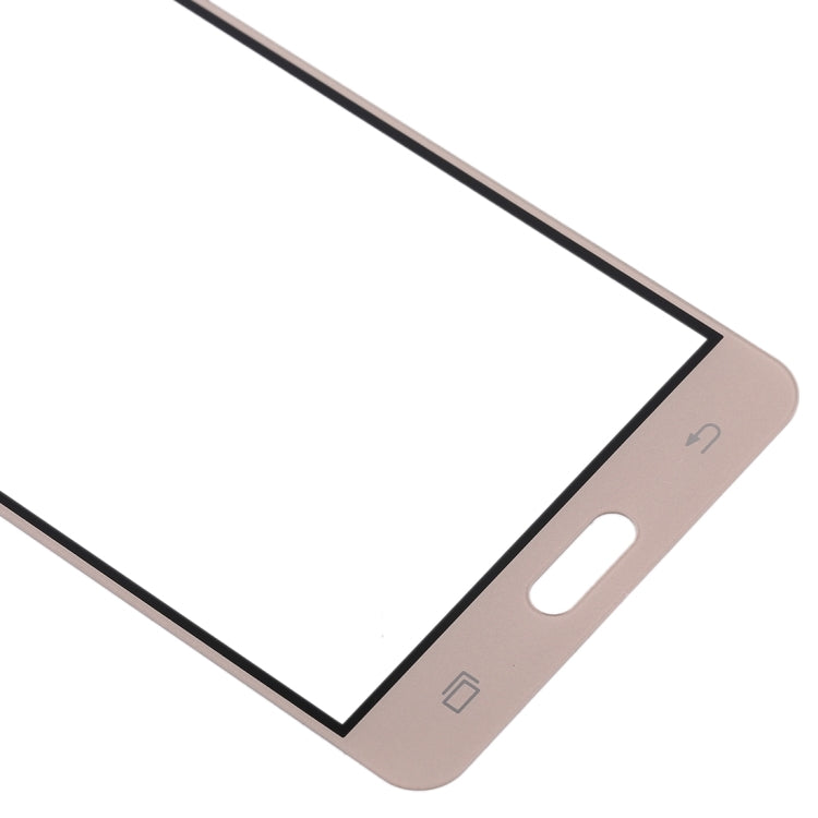 For Samsung Galaxy J3 Pro / J3110 10pcs Front Screen Outer Glass Lens