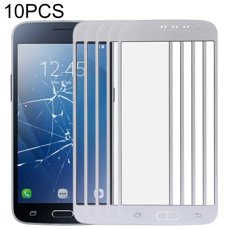 For Samsung Galaxy J2 (2016) /J210 10pcs Front Screen Outer Glass Lens
