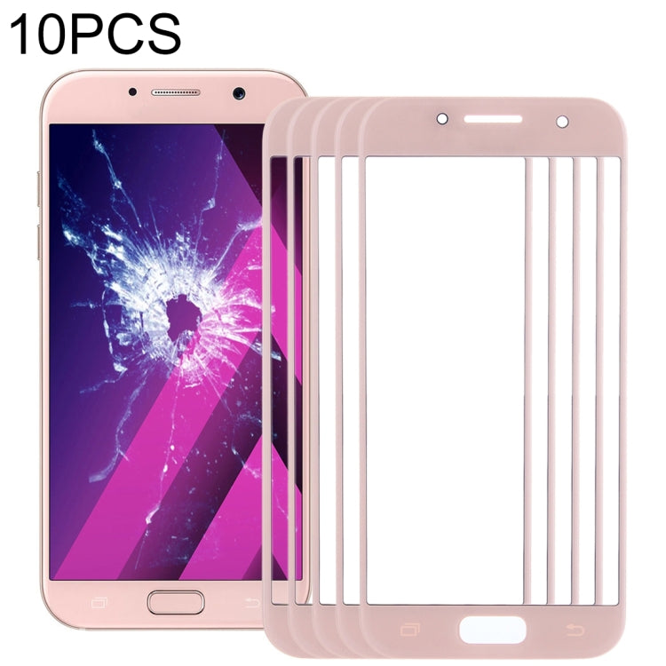 For Samsung Galaxy A5 (2017) / A520 10pcs Front Screen Outer Glass Lens
