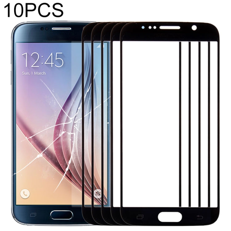 For Samsung Galaxy S6 / G920F 10pcs Front Screen Outer Glass Lens