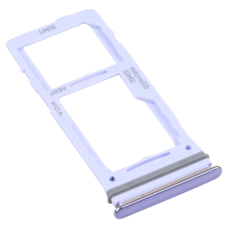 For Samsung Galaxy A52 SM-A525 SIM Card Tray + SIM Card Tray / Micro SD Card Tray