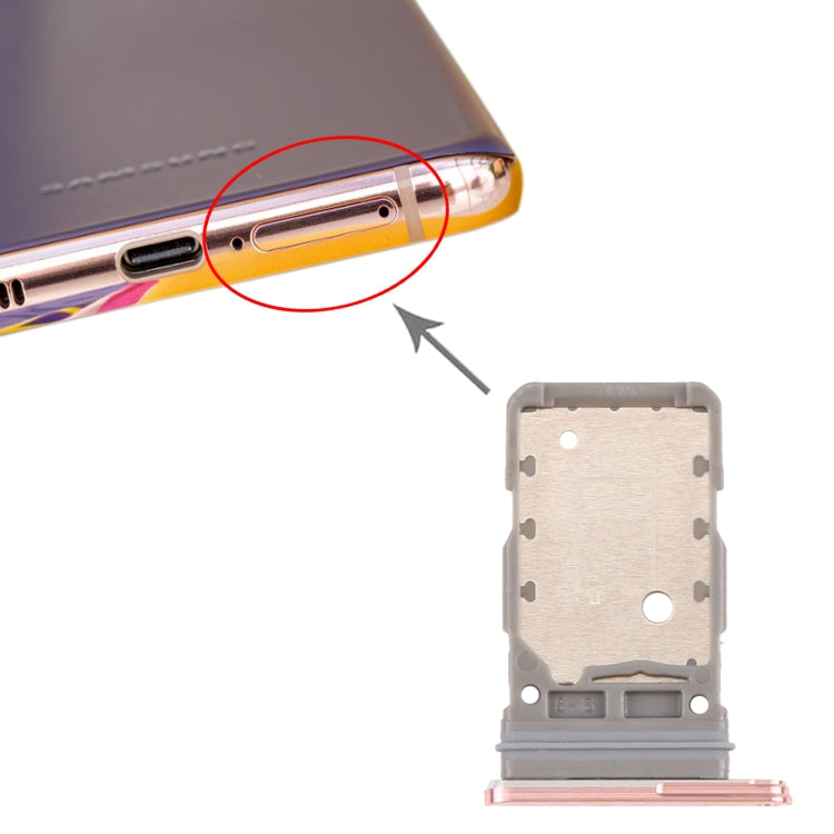 For Samsung Galaxy S21 / S21+ / S21 Ultra SIM Card Tray + SIM Card Tray