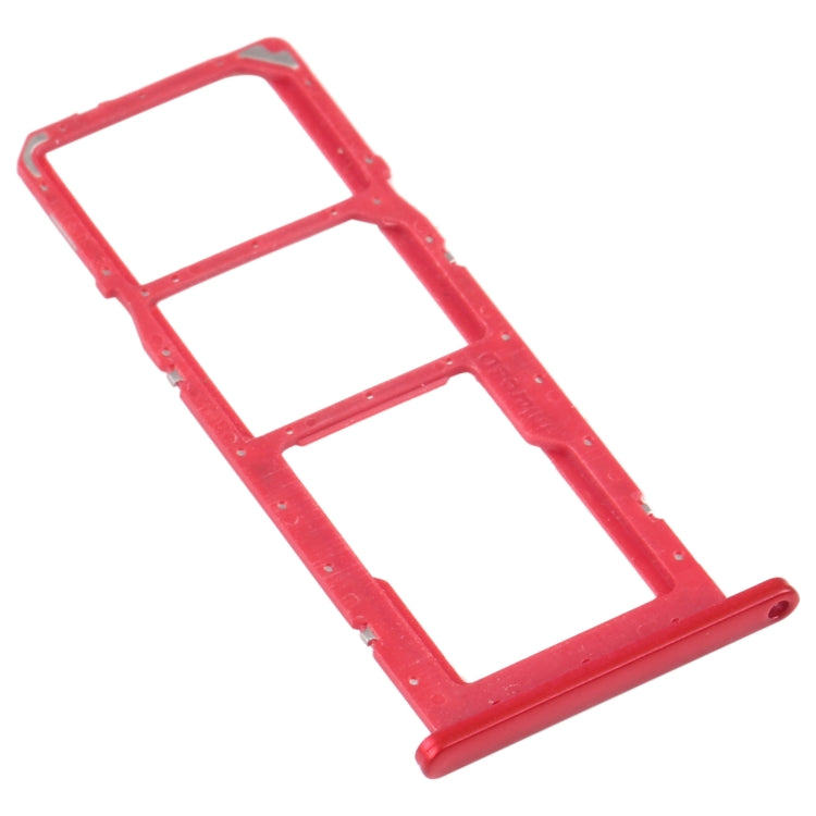 For Samsung Galaxy A02s SM-A025 SIM Card Tray + SIM Card Tray + Micro SD Card Tray
