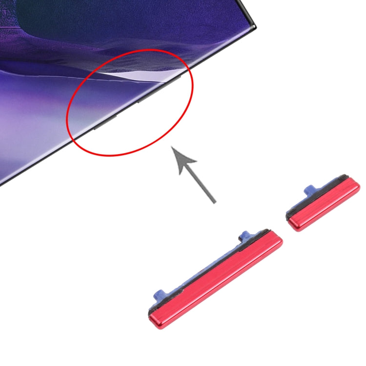 For Samsung Galaxy Note20 Ultra Power Button and Volume Control Button