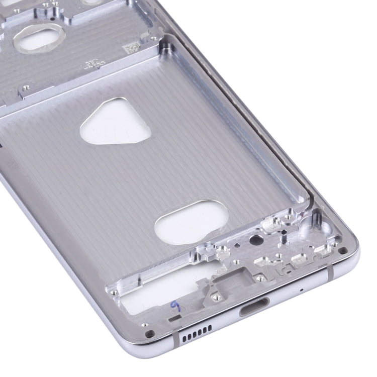 For Samsung Galaxy A82  Middle Frame Bezel Plate (Silver)