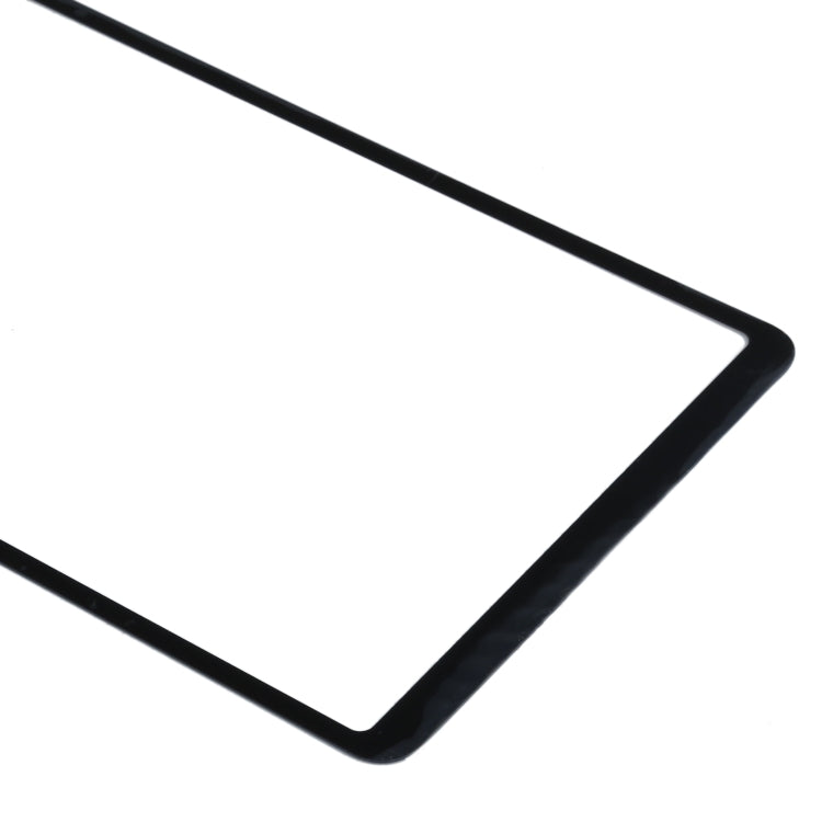 For Samsung Galaxy Tab A 8.4 (2020) SM-T307 Front Screen Outer Glass Lens with OCA Optically Clear Adhesive (Black)