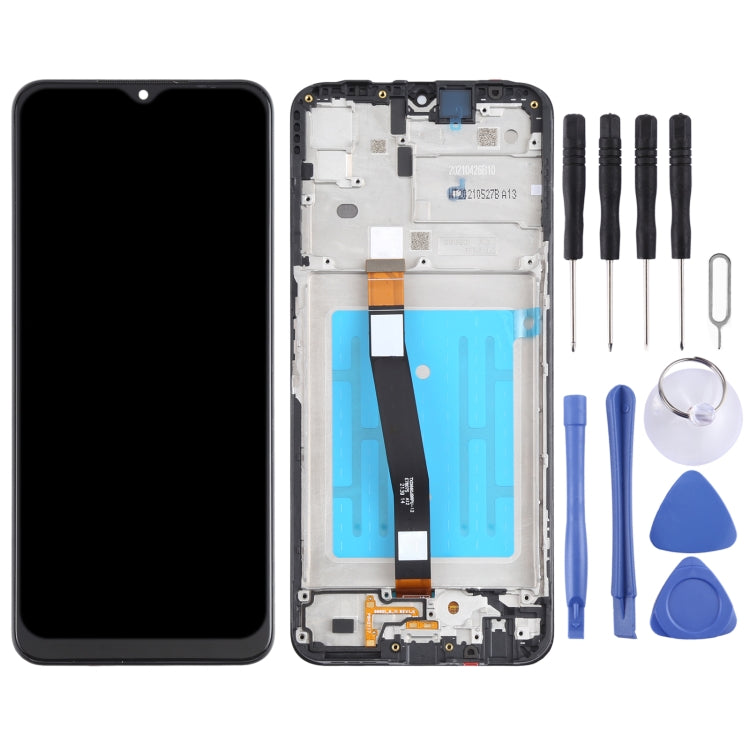 Original LCD Screen for Samsung Galaxy A22 5G SM-A226 Digitizer Full Assembly with Frame