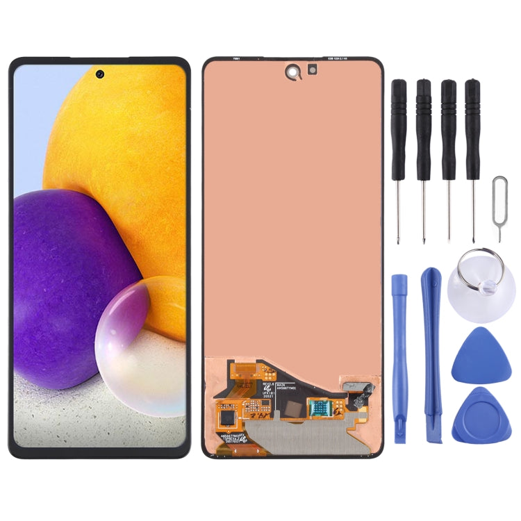 Original Super AMOLED LCD Screen for Samsung Galaxy A72 SM-A725 With Digitizer Full Assembly