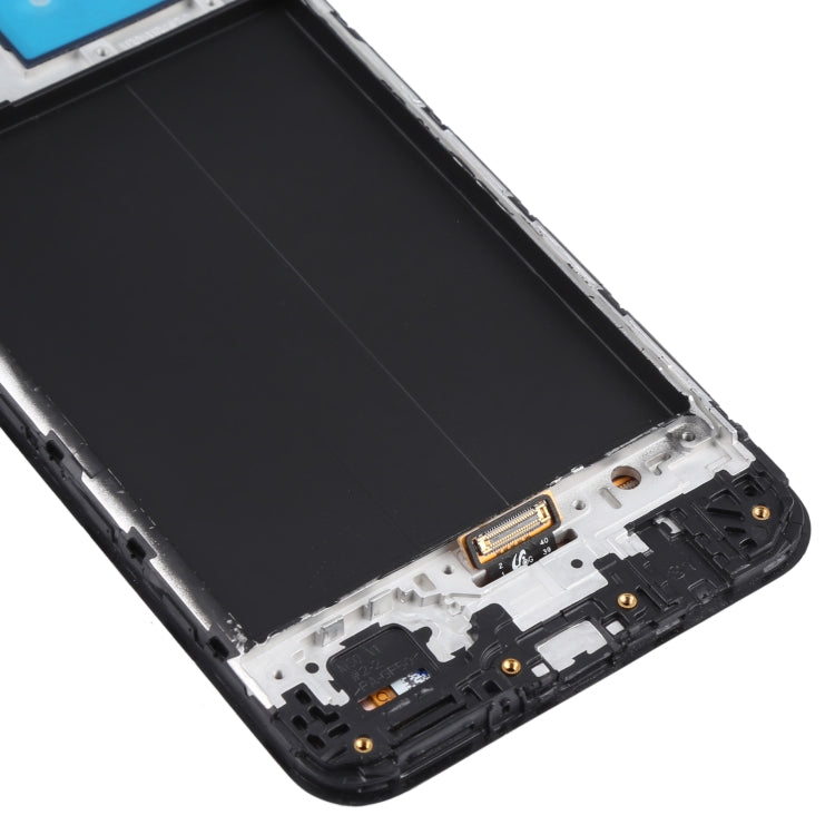 Original Super AMOLED LCD Screen and Digitizer Full Assembly with Frame (Black)