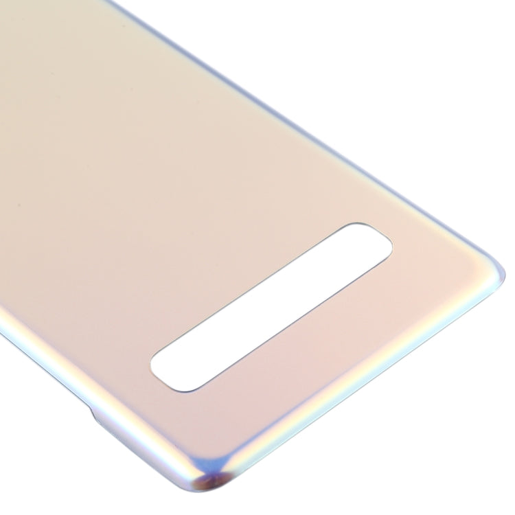 For Galaxy S10 5G SM-G977B / SM-G977U / SM-G977N Battery Back Cover (Silver)