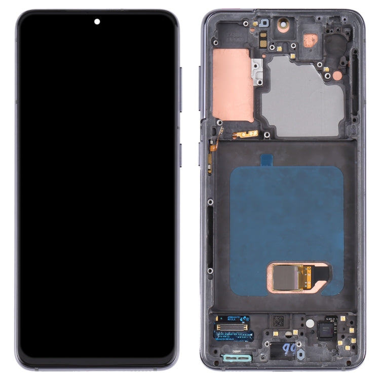 Original Super AMOLED LCD Screen For Samsung Galaxy S21 4G/S21 5G SM-G990 SM-G991 Digitizer Full Assembly with Frame