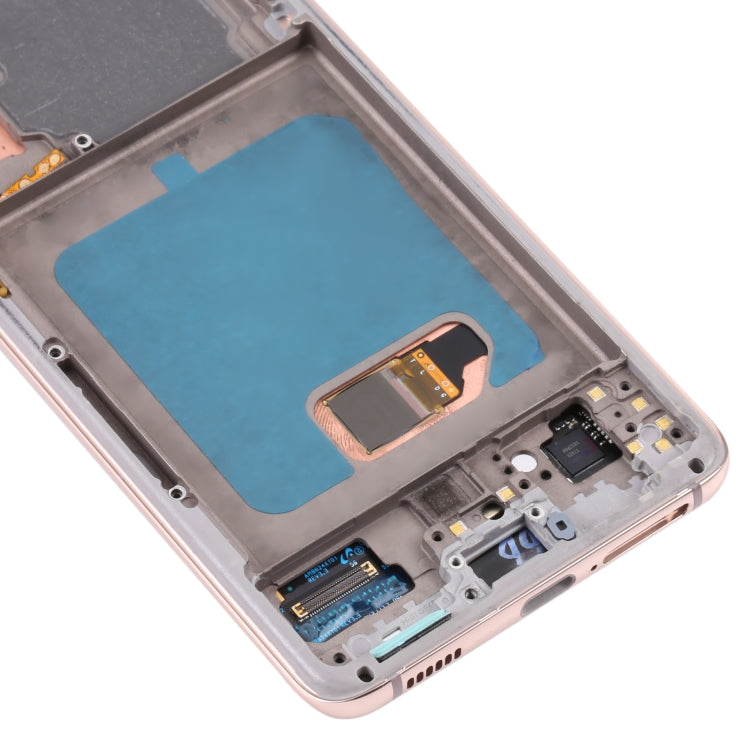 Original Super AMOLED LCD Screen For Samsung Galaxy S21 4G/S21 5G SM-G990 SM-G991 Digitizer Full Assembly with Frame