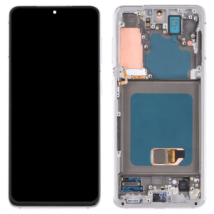 Original Super AMOLED LCD Screen For Samsung Galaxy S21 4G/S21 5G SM-G990 SM-G991 Digitizer Full Assembly with Frame