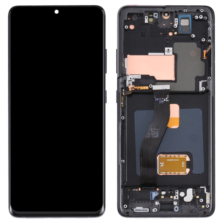 Original Super AMOLED LCD Screen For Samsung Galaxy S21 Ultra 5G SM-G998B Digitizer Full Assembly with Frame
