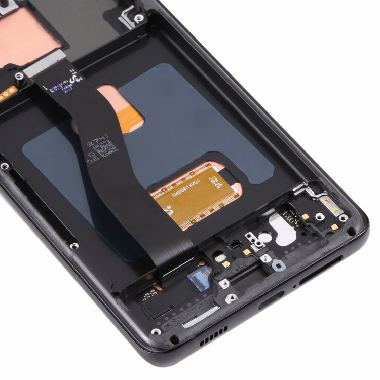 Original Super AMOLED LCD Screen For Samsung Galaxy S21 Ultra 5G SM-G998B Digitizer Full Assembly with Frame