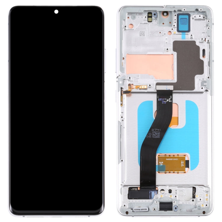 Original Super AMOLED LCD Screen For Samsung Galaxy S21 Ultra 5G SM-G998B Digitizer Full Assembly with Frame