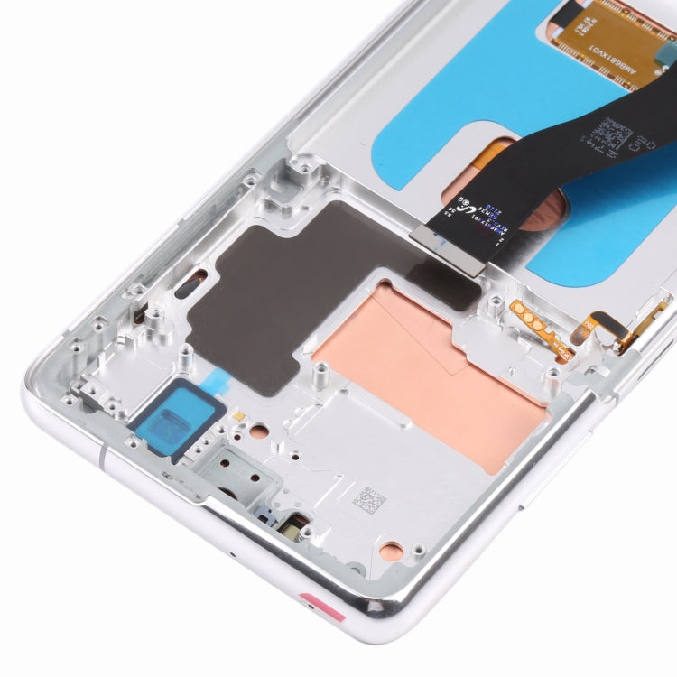 Original Super AMOLED LCD Screen For Samsung Galaxy S21 Ultra 5G SM-G998B Digitizer Full Assembly with Frame