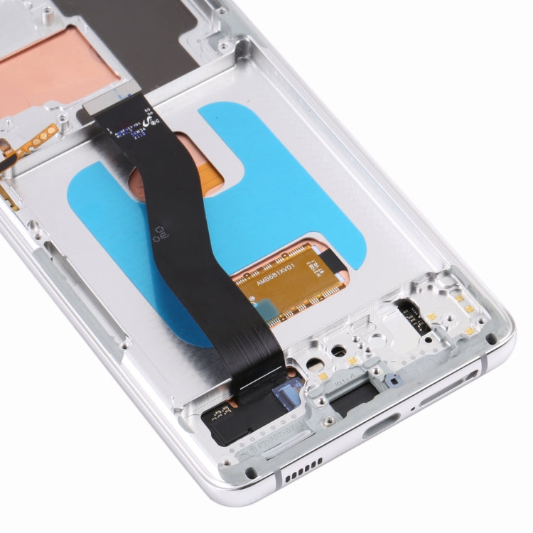 Original Super AMOLED LCD Screen For Samsung Galaxy S21 Ultra 5G SM-G998B Digitizer Full Assembly with Frame
